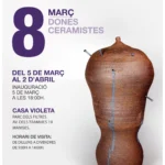 Exposición «8 Març. 8 Dones Ceramistes»